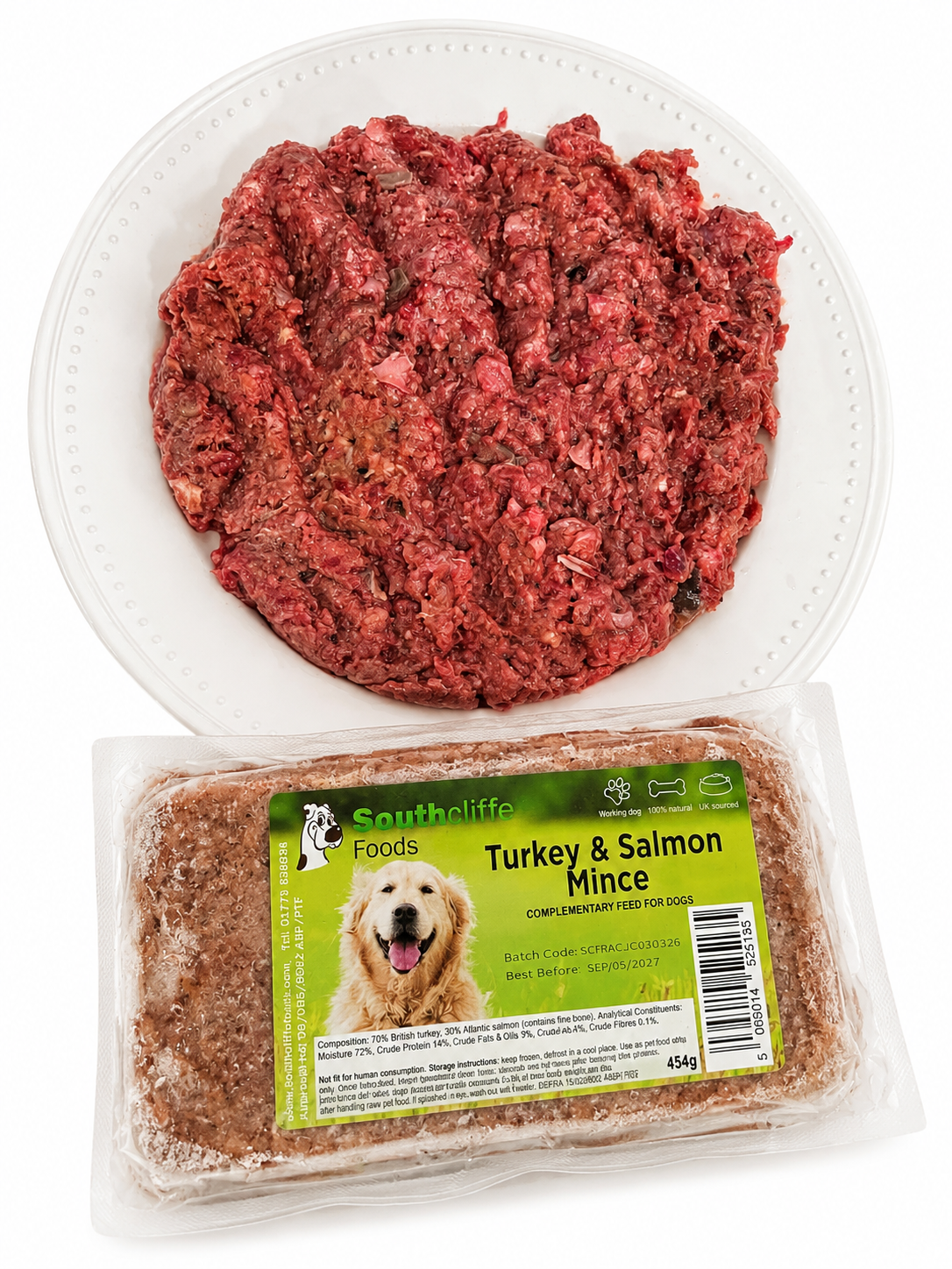 Turkey & Salmon Mince 90/10