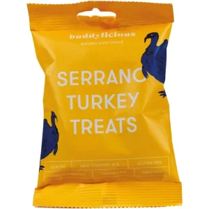 Buddylicious Natural healthy Serrano Turkey Treats