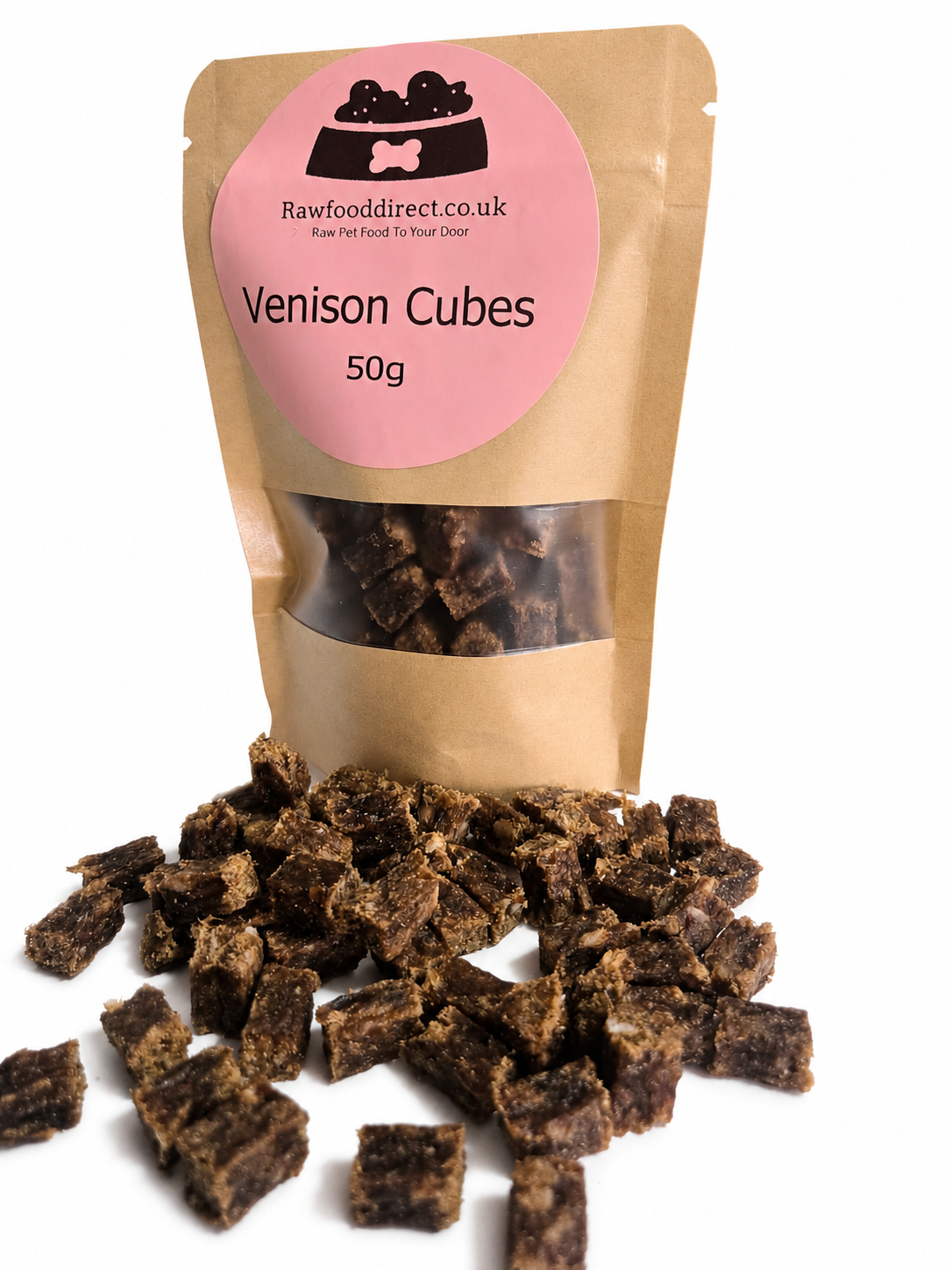 100% Venison Cubes (50g)