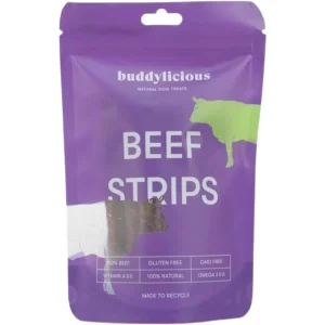 Buddylicious 100% Natural Beef Strips