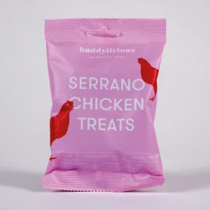 Buddylicious Natural Healthy Serrano Chicken Treats